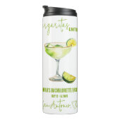 Bouteilles Isothermes Margaritas & Mariage Bachelorette Week-end (Tourné sur la droite)