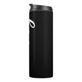Bouteilles Isothermes Mari Hubby Simple Noir Blanc Texte Cadeau (Tourné sur la droite)
