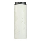 Bouteilles Isothermes Mariage floral bleu royal beige (Dos)