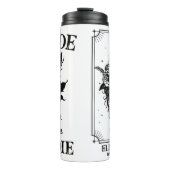 Bouteilles Isothermes Mariage gothique Bachelorette Parti Customisé Mari (Devant)