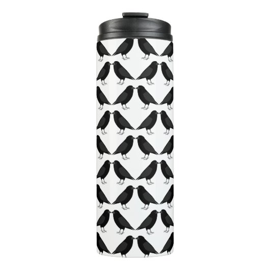 Bouteilles Isothermes Mariage gothique Bissing Ravens Motif (Devant)