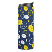 Bouteilles Isothermes Marine Blue Lemon Art - Refresh Citrus Design (Tourné sur la gauche)
