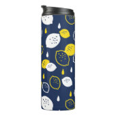 Bouteilles Isothermes Marine Blue Lemon Art - Refresh Citrus Design (Tourné sur la droite)