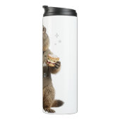 Bouteilles Isothermes Marmotte buvant du thé (Tourné sur la droite)