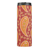 Bouteilles Isothermes Maroon Paisley : Ornement de Concombre Turc. (Dos)