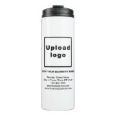 Bouteilles Isothermes Marque d'affaires sur caisson thermique (Devant)