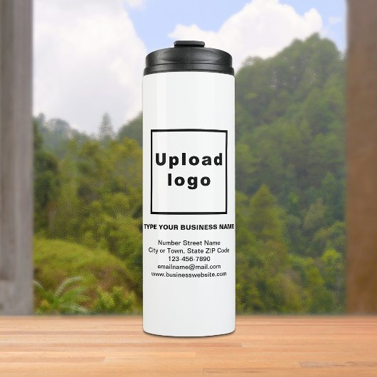 Bouteilles Isothermes Marque d'affaires sur caisson thermique