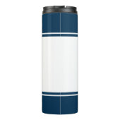 Bouteilles Isothermes Marque-page Moderne Navy (Dos)