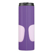 Bouteilles Isothermes Marshmallows mignons roses par dessin animé sur le (Dos)