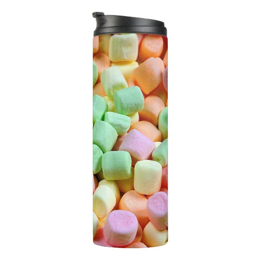 Bouteilles Isothermes Marshmallows miniatures (Tourné sur la droite)