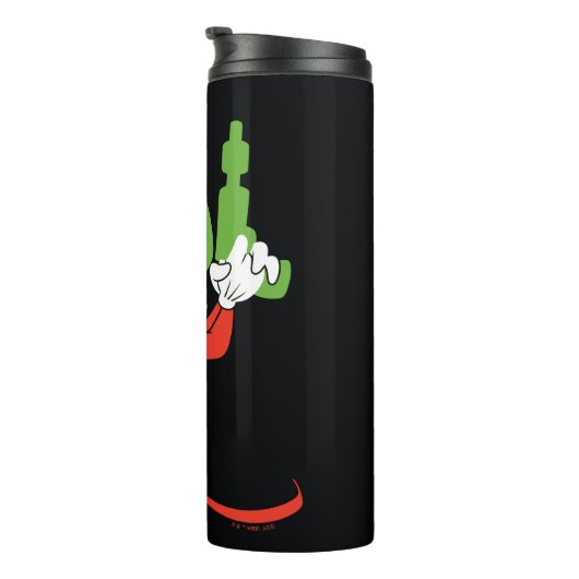 Bouteilles Isothermes MARVIN MARTIAN™ Silhouette avec Raygun (Tourné sur la droite)