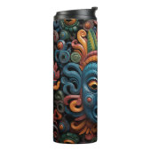 Bouteilles Isothermes Masque Tiki 3-D (Tourné sur la gauche)