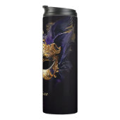 Bouteilles Isothermes Masquerade Mask Gold Purple Dramatic Name Gift (Tourné sur la droite)