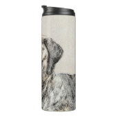 Bouteilles Isothermes Mastiff anglais (Brindle) Peinture - Chien Art (Tourné sur la droite)