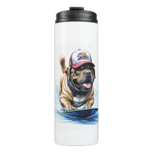 Bouteilles Isothermes Mastiff Dogue anglais planche de surf vacances