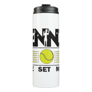 Bouteilles Isothermes Match de jeu de tennis
