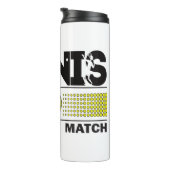 Bouteilles Isothermes Match de jeu de tennis (Tourné sur la droite)