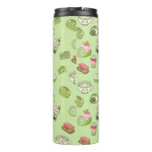Bouteilles Isothermes Matcha mignon (Dos)