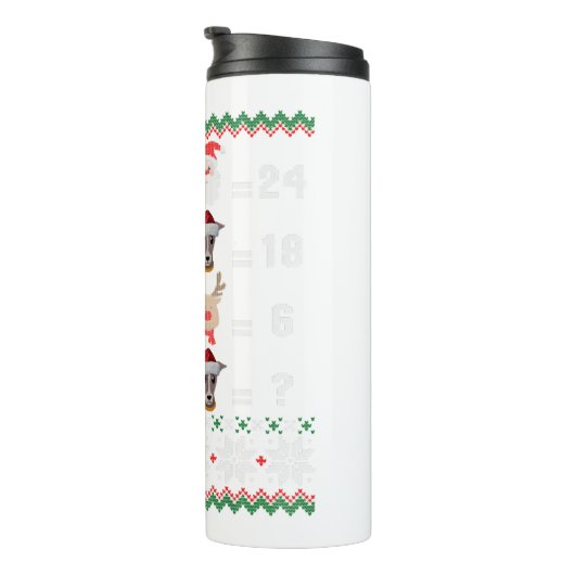 Bouteilles Isothermes Math Enseignant Noël GREYHOY (Tourné sur la droite)