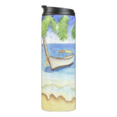 Bouteilles Isothermes Matin à Bali Aquarelle (Tourné sur la droite)