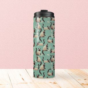 Bouteilles Isothermes Mauvais chats siamois frapper des trucs