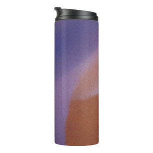Bouteilles Isothermes « Mauve Mirage Flow » – Abstrait Rose Bleu Pêche