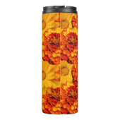 Bouteilles Isothermes Médaille des Marigolds rouge jaune et orange (Dos)