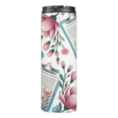 Bouteilles Isothermes Medical Clipboard Stethoscope Floral Pattern (Dos)