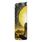 Bouteilles Isothermes Méditation féminine sous la lune céleste (Tourné sur la gauche)