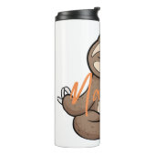 Bouteilles Isothermes Méditer la Sloth de Yoga - Namaste (Tourné sur la gauche)