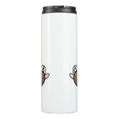 Bouteilles Isothermes Méditer la Sloth de Yoga - Namaste (Dos)