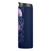 Bouteilles Isothermes Méduse Éthérée Violet Bleu (Tourné sur la droite)