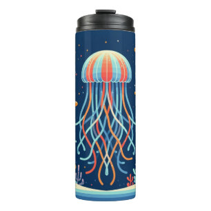 Bouteilles Isothermes méduse marine/plage/côtière