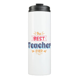 Bouteilles Isothermes Meilleur Enseignant jamais Cadeau Tumbler Thermal