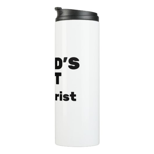 Bouteilles Isothermes Meilleur manucure du monde (Tourné sur la droite)