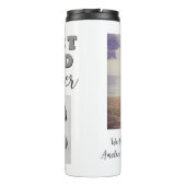 Bouteilles Isothermes Meilleur mauvais père de jour 2 Collage photo (Dos)