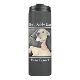 Bouteilles Isothermes Meilleur Papa Cute Chien Chien Chien Chien Grosse