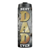 Bouteilles Isothermes Meilleur papa jamais engrenages industriels (Devant)