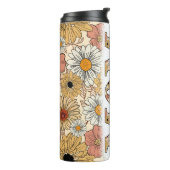 Bouteilles Isothermes Meilleure maman jamais rétro Floral (Tourné sur la gauche)