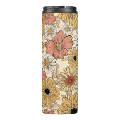 Bouteilles Isothermes Meilleure maman jamais rétro Floral (Dos)