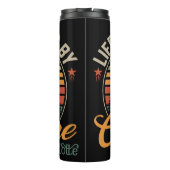 Bouteilles Isothermes Meilleure vie : Feu de camp, Paix en plein air (Dos)