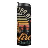 Bouteilles Isothermes Meilleure vie : Feu de camp, Paix en plein air (Tourné sur la droite)