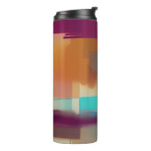 Bouteilles Isothermes Mélange de tons rétro colorés (Tourné sur la gauche)