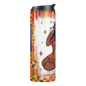 Bouteilles Isothermes Melanin noire poppin sista affirmation amour (Tourné sur la gauche)