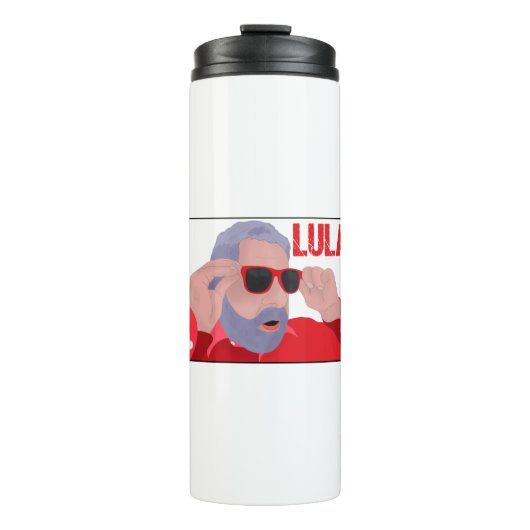 Bouteilles Isothermes Mème drôle Lula avec lunettes de soleil (Devant)