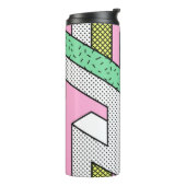 Bouteilles Isothermes Memphis Abstrait : formes géométriques des années  (Tourné sur la gauche)