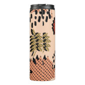 Bouteilles Isothermes Memphis automne feuillage et feuilles avec géomet (Dos)