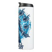 Bouteilles Isothermes Mental Armor - Hoodie Warrior Figure (Tourné sur la droite)