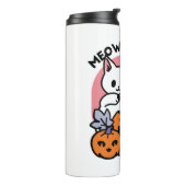 Bouteilles Isothermes Meow-Loween - Cute Halloween Conception Chat (Tourné sur la gauche)