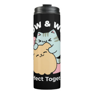 Bouteilles Isothermes Meow & Woof Perfect Together - Cute Cat and Dog
